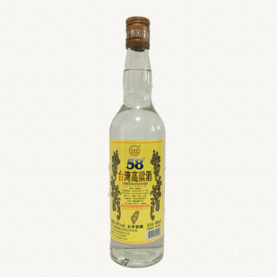 台湾高粱酒 58°五年600ml