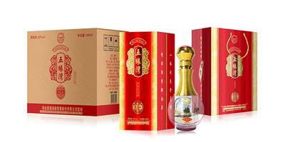 五缘湾-500ml52°红色酒盒-立体