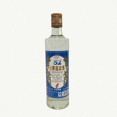 52°台湾高粱酒三年500ml